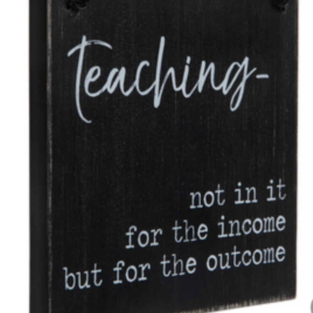Beautiful Teaching Wood Decor - Picture 1 of 2
